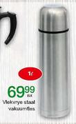 Vlekvrye Staal Vakuumfles