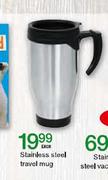 Stainless Steel Travel Mug-Each