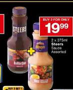 Steers Sauce Assorted-2 x 375ml