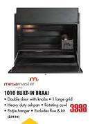 Mega Master 1010 Built-In Braai 