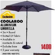 Exclusive Coolaroo Aluminium Umbrella-3m