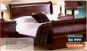 Poh Huat Queen Size Sleigh Bed