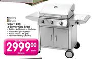 Terrace Leisure Saturn 200 3 Burner Gas Braai