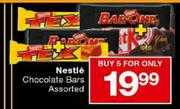 Nestle Chocolate Bars-5's