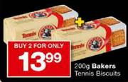 Bakers Tennis Biscuits-2 x 200gm