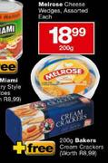 Melrose Cheese Wedges-200gm
