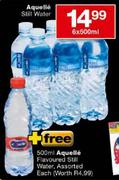 Aquelle Still Water-6x500ml