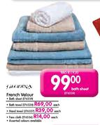 French Velour Bath Sheet