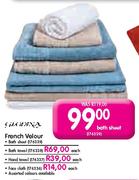 French Velour Hand Towel