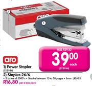 Aro Power Stapler