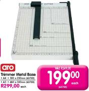 Aro Trimmer A3 Metal Base-460x380mm