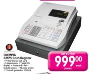 Olympia CM75 Cash Register
