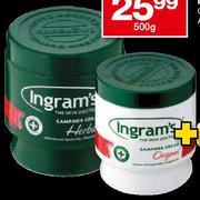 Ingram's Camphor Cream-500gm