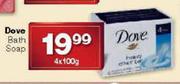 Dove Bath soap-4x100g