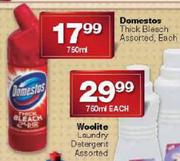 Domestos Thick Bleach Assorted-750ml