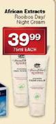 African Extracts Rooibos Day/Night Cream-76ml Each