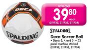 Spalding Deca Soccer Ball-Each