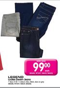 Legend Ladies Denim Jeans-Each