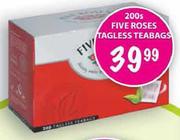 Five Roses Tagless Teabags-200's