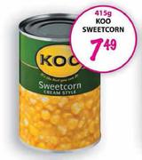 Koo Sweetcorn-415g