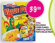 Kelloggs Corn Flakes-500g & Coco Pops-350g Value pack