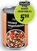 Foodco Mixed Vegetables-410gS