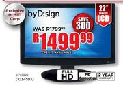 byD:sign 22" (56cm) LCD TV (STY0222)