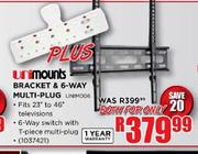 Unimounts Bracket & 6-Way Multi-Plug (UNIM006007)