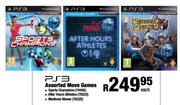PS3 Assorted Move Games Each
