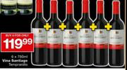Vina Santiago Tempranillo-6 x 750ml