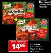 Knorr Fresh Ideas Cook-In-Bag Assorted-2 x Knorr