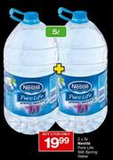 Nestle Pure Life Still Spring Water-2 x 5L