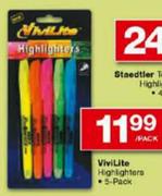 Vivi Lite Highlighters-5 Pack