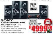 Sony 4.2 DVD Component Home Theatre System