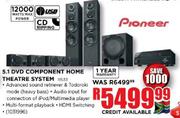 Pioneer 5.1 DVD Component Home Theatre System