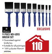 Harris 9 Piece No-Loss Brush Set