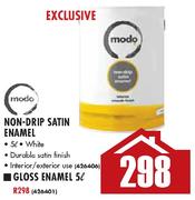 Modo Non-Drip Stain Enamel White-5Ltr