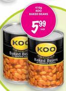 Koo Baked Beans-410gm Each