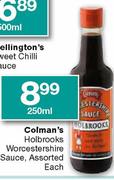 Colman's Holbrooks Worcesteshire sauce Assorted-25oml