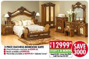 Duchess Bedroom Suite-3 Piece