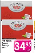 Five Roses Tagless Teabags-200's