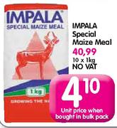 Impala Special Maize Meal-Unit Price When Bought In Bulk Pack