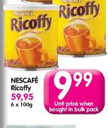 Nescafe Ricoffy-Unit Price When Bought In Bulk Pack