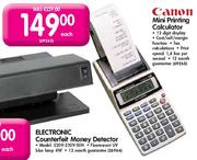 Canon Mini Printing Calculator Each