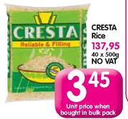 Cresta Rice-Unit Price When Bought In Bulk Pack