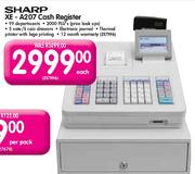 Sharp XE-A207 Cash Register Each