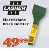 Lasher Electrician Brick Bolster