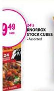 Knorrox Stock Cubes Assorted-24's Each