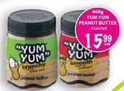 Yum Yum Peanut Butter-400g Each