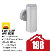 Radiant 1 Way Beam Wall Light